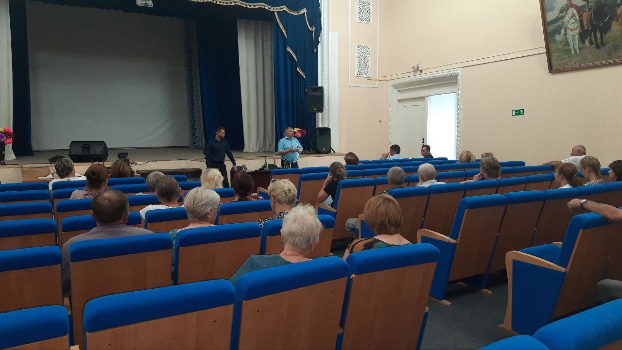 15 августа состоялось собрание граждан в Старопорубежском муниципальном образовании..